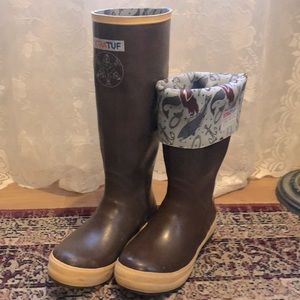 Xtra-Tuf boots by Salmon Sisters- Mermaid